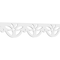 Ekena Millwork Weston Architectural Grade PVC Running Trim, 8"H x 5/8"P x 48"L RUNP08X0625X48WST - alternate 1
